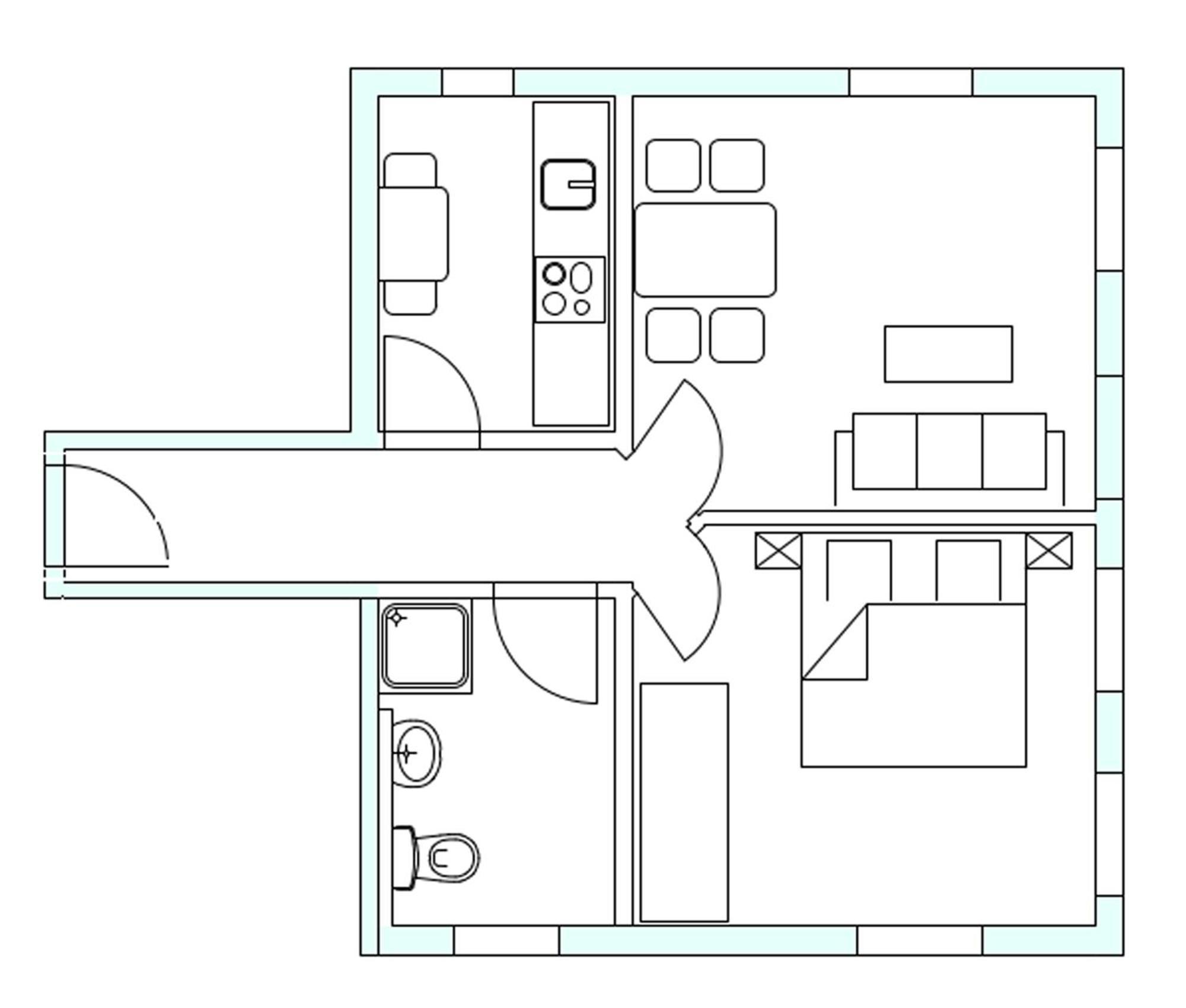 Strandloft Drei Norderney Habitación foto